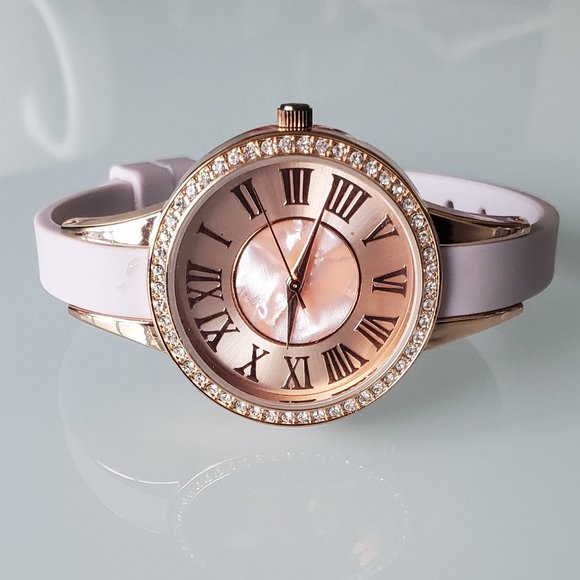Accutime Accessories - Accutime Pink & Gold Watch